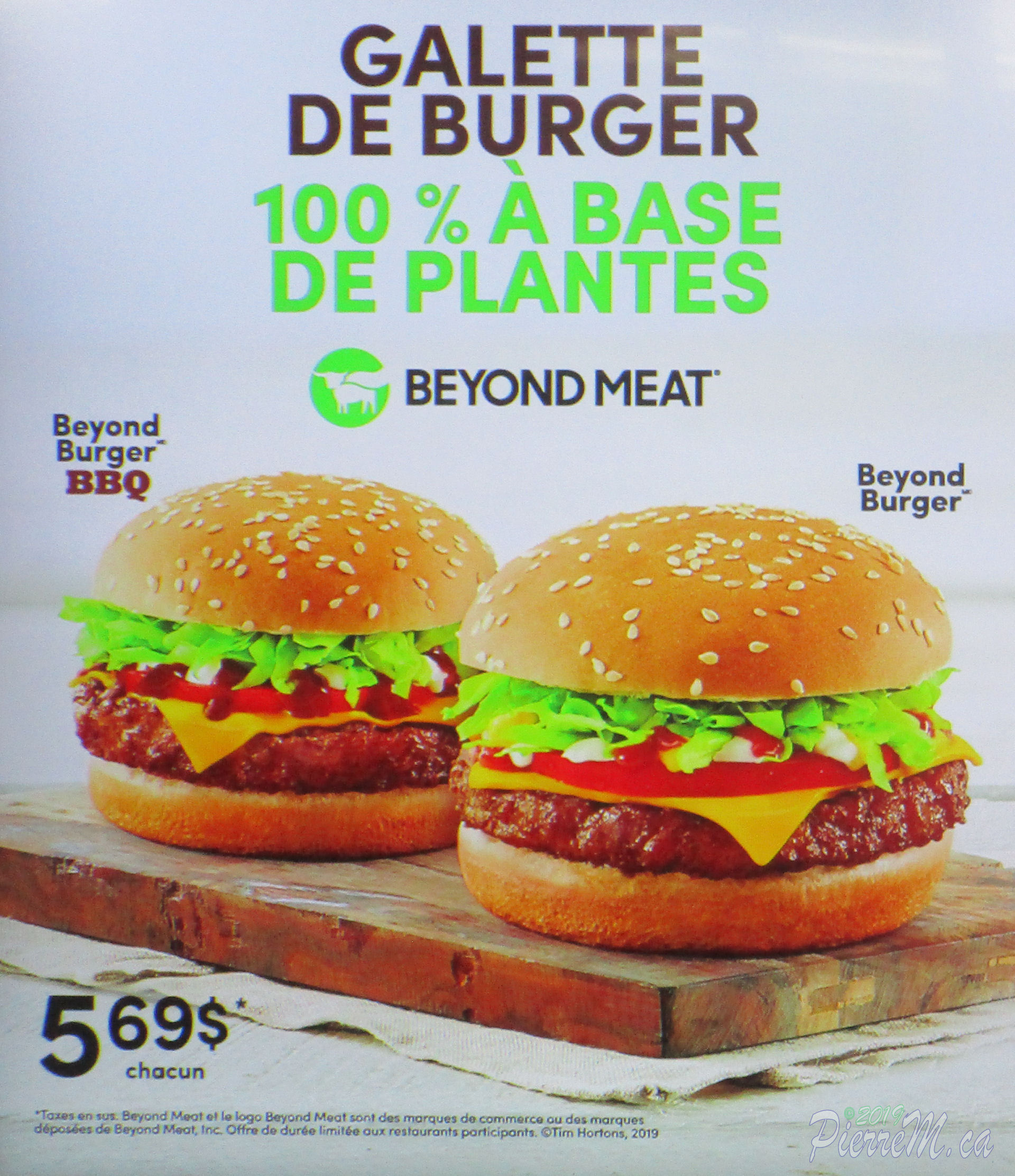 You Can Now Get Burgers At Tim Hortons In Montreal But Only Beyond Meat  Burgers - MTL Blog
